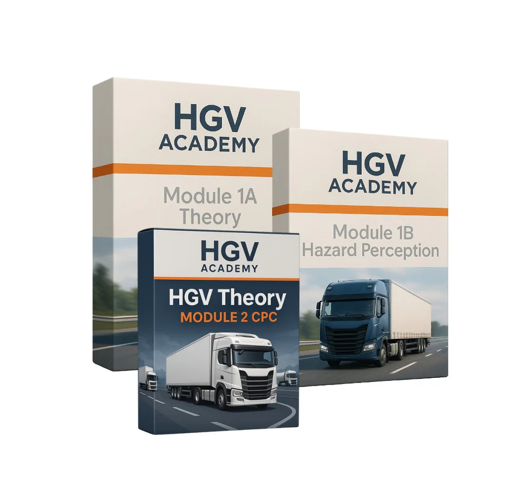 HGV Academy Theory Revision Kit - Module 1a, 1b and CPC Module 2